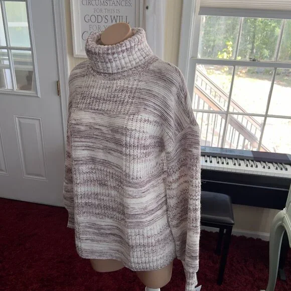 Liz Claiborne Womens Turtleneck Long Sleeve Pullover Sweater - Picture 4 of 7